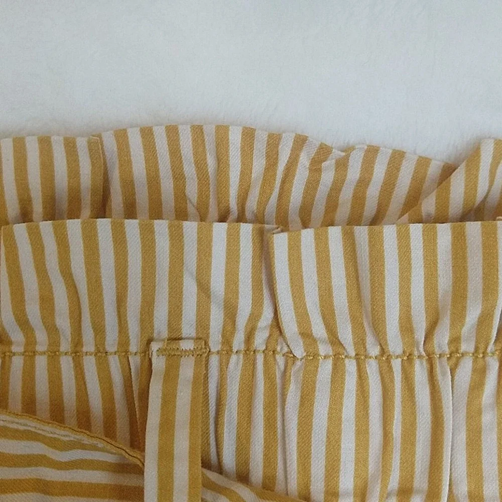 Liz Claiborne Paperbag Tie Waist Cotton Shorts 14 - Picture 5 of 11